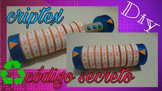 ✂️cómo hacer un  código Cryptex (criptex) casero🖌️🖍️