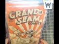 CGC CPR of RARE 1943 "Candian White" Grand Slam Comics 5 1943 #comicbook #ww2 #history #comic #art 