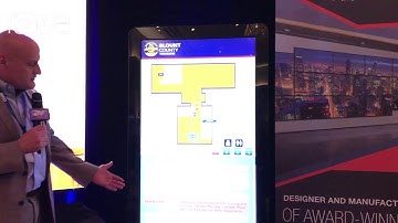 E4 AV Tour: Peerless-AV Shows All-In-One Kiosk With Touch Display, BrightSign Player & Almo Content