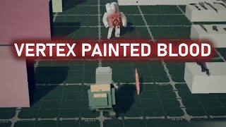 Runtime Vertex Painting: Bleeding on Skinned Meshes
