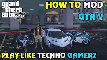 How To Mod GTA V | Mod GTA V Like Techno Gamerz in Hindi | FOXY Plays