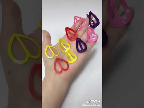 Video Cách làm kẹp tóc bằng vỏ chai nhựa - youtube