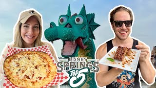 Ranking & Reviewing Disney Springs BEST Quick Service Restaurants | The Top 5 Revealed! Disney World