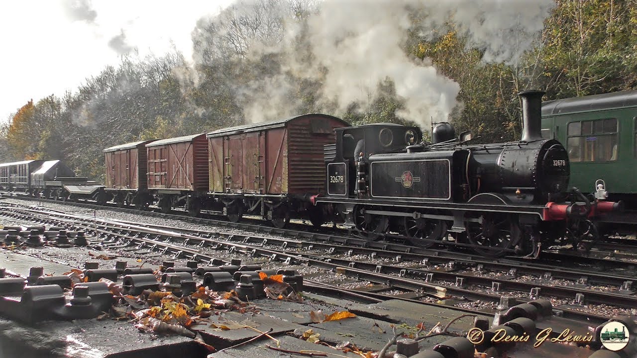 LBSC 'A1X' Terrier 0-6-0T 32678 at the Avon Valley Railway Gala on Sat 10th Nov 2018