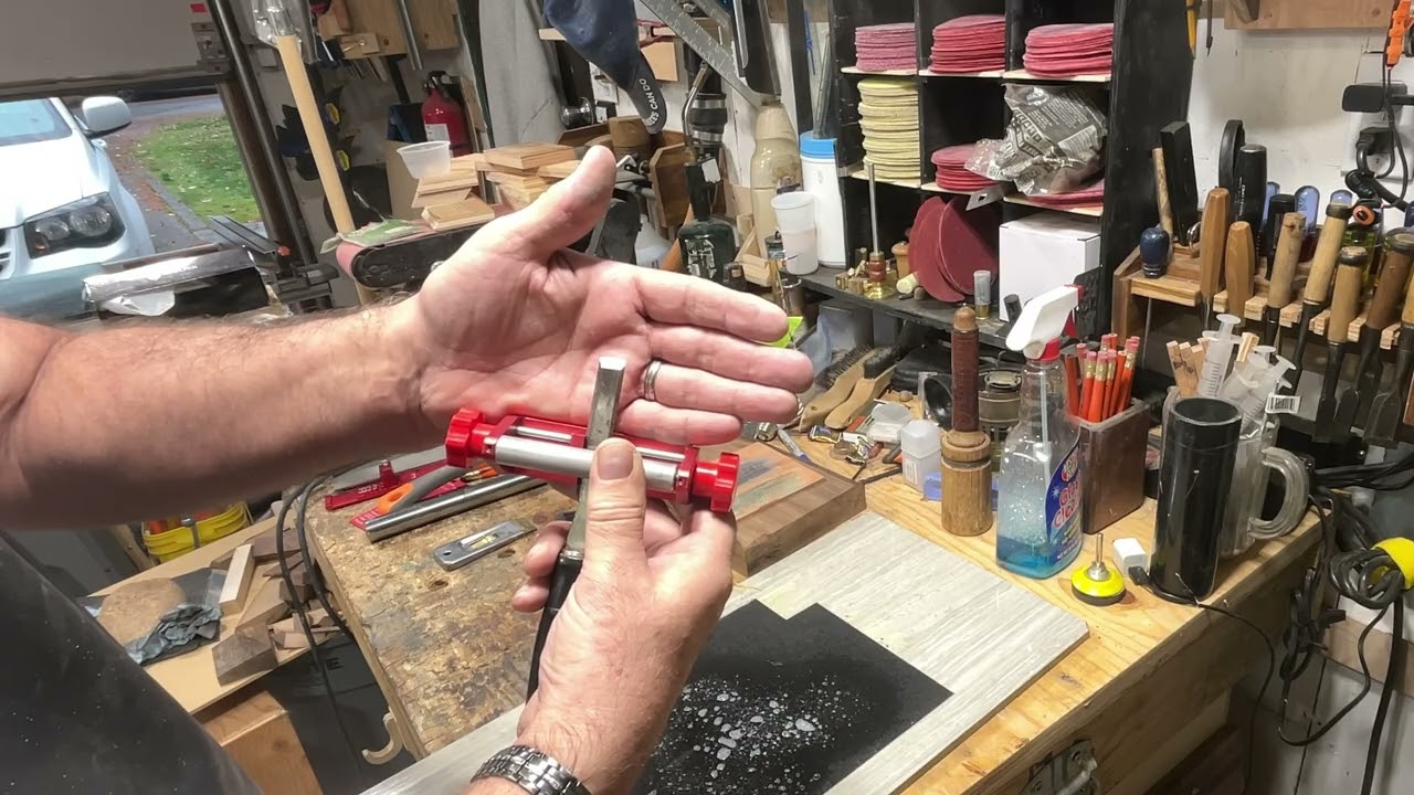 Chisel Sharpening with the GoHelper Honing Guide