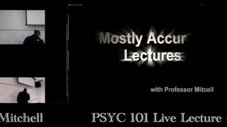 PSYC 101 Section 3 - Sensation and Perception