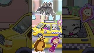 masha and bear #animation #avatarstory #tocaboca #tocaadventure
