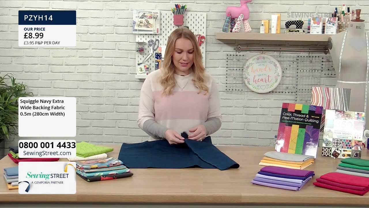 Sewing Street 30/10/2020 GBMO Winner Jude with Christmas Reindeers