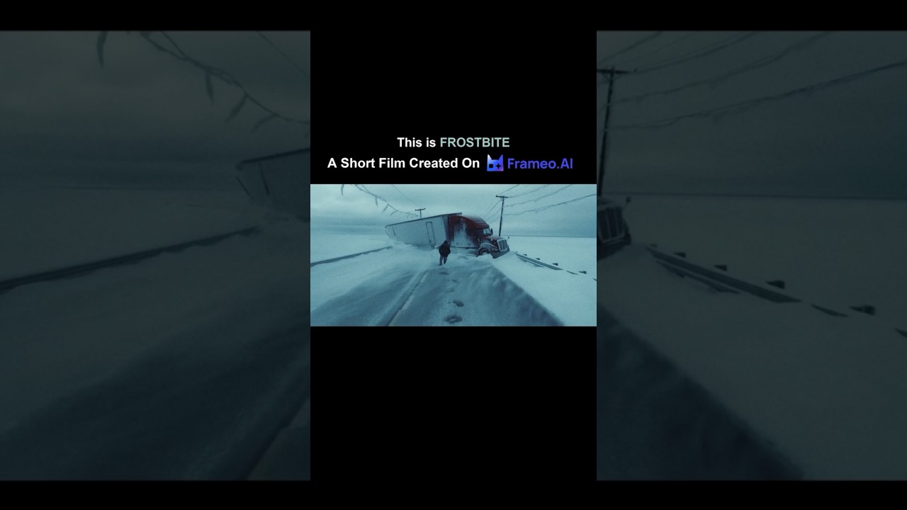 Made This Cinematic Short film - Frostbite using Frameo.ai 