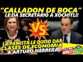 Sen. Xóchitl Gálvez Quiso dar Clases de Economía a "Secretario" Arturo Herrera da Cálladon de Boca!!