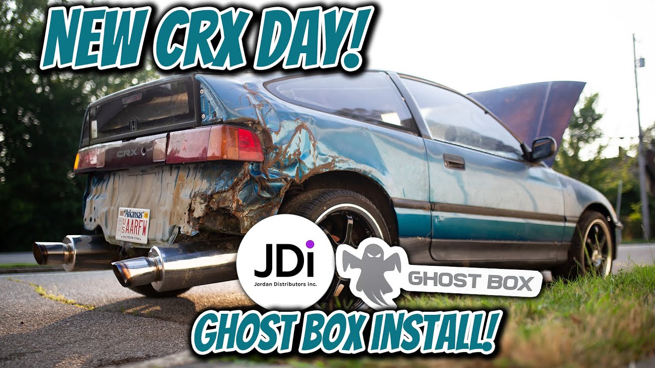 JDI Ghost Box Install & New CRX Day!