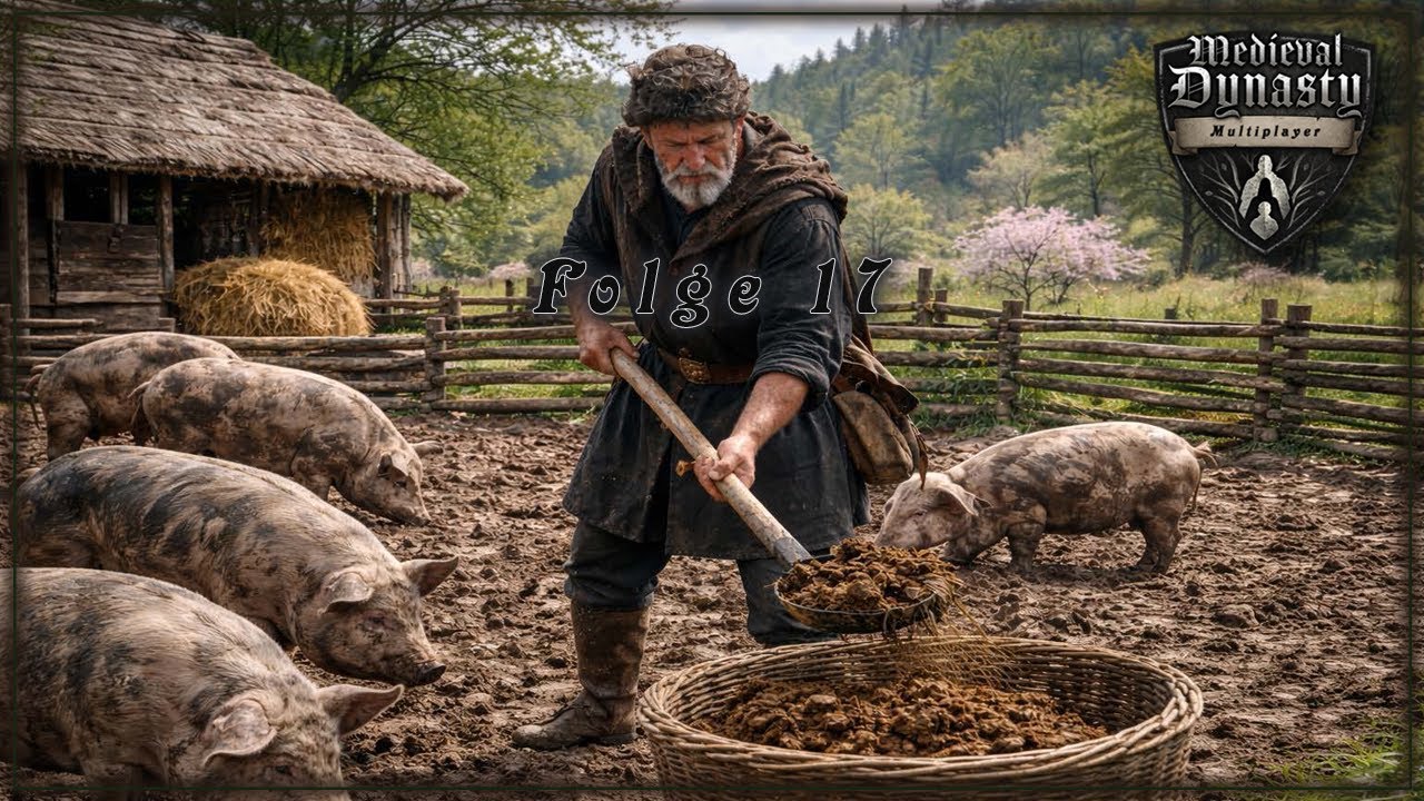 Medieval Dynasty - Multiplayer - Ich, der Dung und die Schweine.  17 