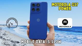 How to Fix Motorola G37 Power Mobile Data is Slow (Internet Speed Issue Fix)