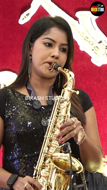 Saxophone Cover by Lipika Samanta | Instrumental Music Song | Baharon Phool Barsao | Bikash Studio