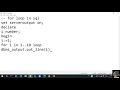 for Loop in PLSQL || DBMS|| MKSOFTECH