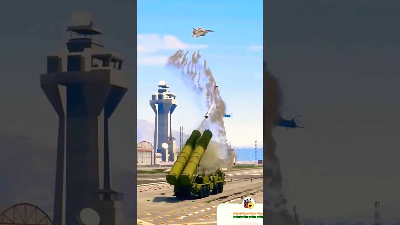 S-400 Air Defence System attack pak fiter jet 