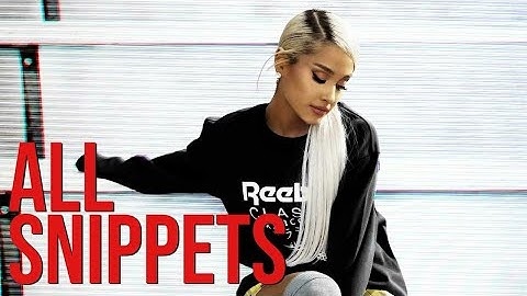 SWEETENER - ALL SNIPPETS (unreleased songs)