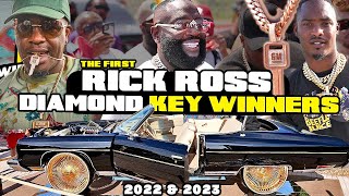 RICK ROSS KEY WINNERS COMPILATION - Nava , Fredrarri , i95 & MORE - Rick Ross Car Show 2024 PREVIEW