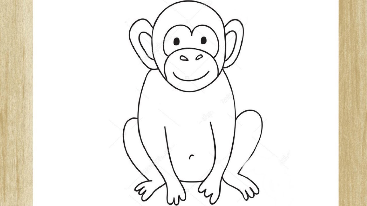 Desenho de macaco