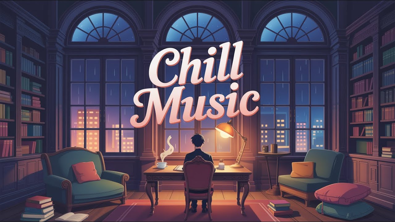 Chill Music 2026 🌙 Midnight Library - Lofi Hip Hop Mix for Study, Sleep, Relax