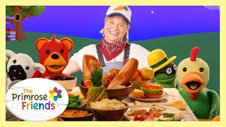 The Potluck Dinner Song! 🥘🍽️ The Primrose Friends 🧡 Nursery Rhymes for Kids