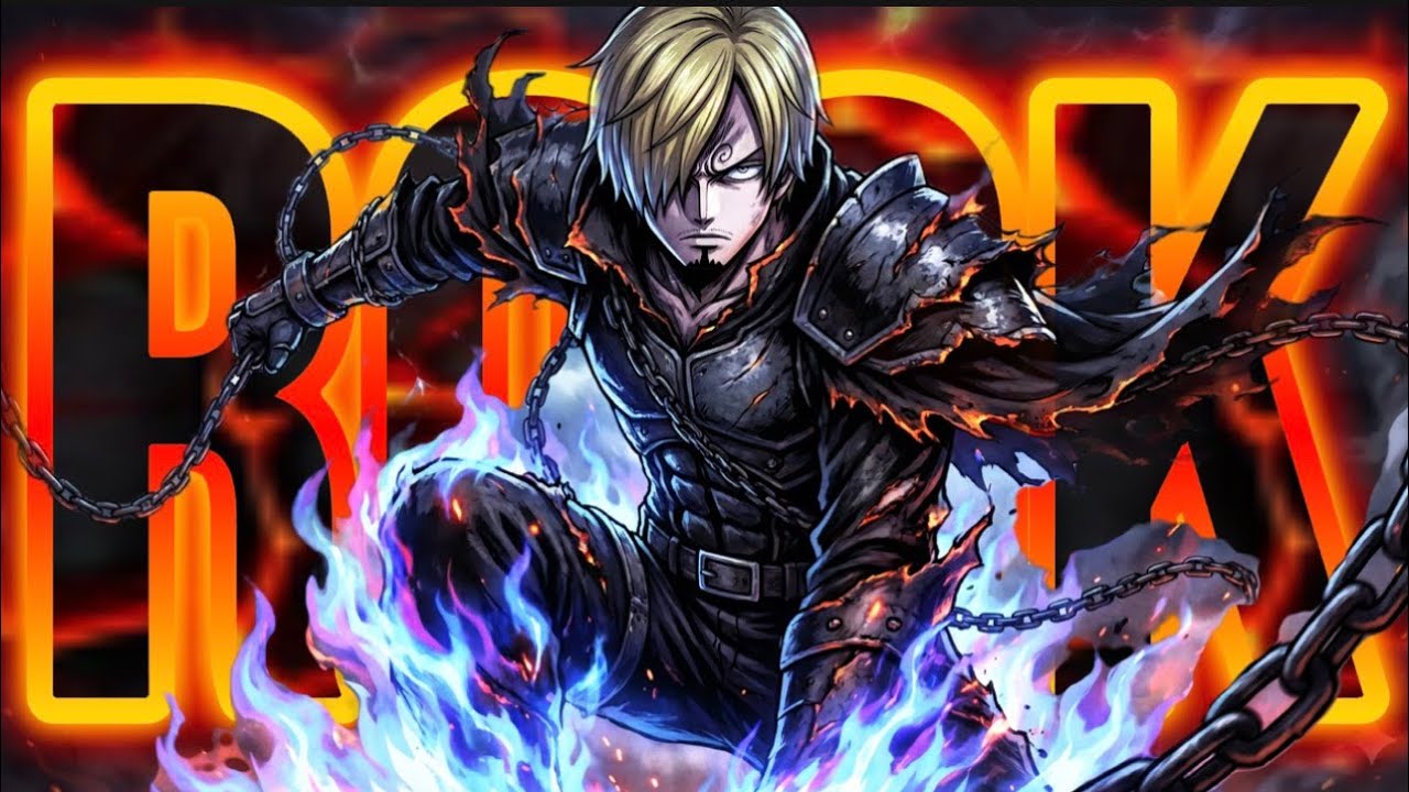 🎧 Sanji Rap Rock– “BLACK-LEG DEVIL” – ( One Piece ) || AMV