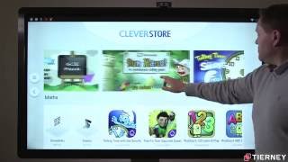 Clevertouch Features - Download an App from the Cleverstore Ext