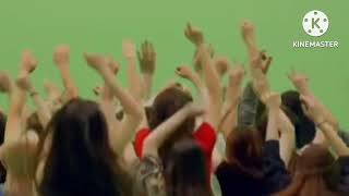 Crowd Cheering Free Template Green Screen 