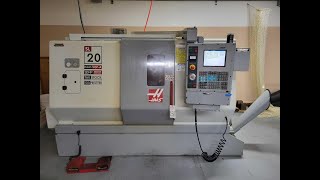 Haas VMCs & Turning Centers from Machine Shop Closures Auction Lot 158-2004 HAAS SL-20T CNC LATHE