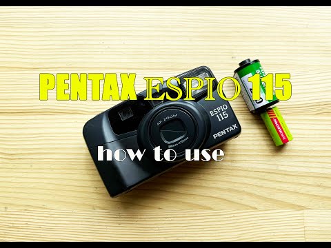 【動作確認済】 Pentax ESPIO 115 F1225-316-1p p Pentax Espio 115 + 38-115mm 