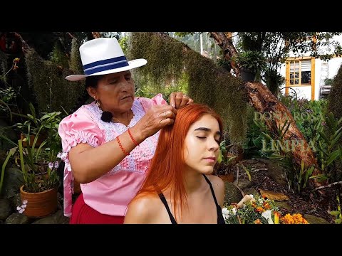 DOÑA ROSA VICTORIA SPIRITUAL CLEANSING MASSAGE HAIR CRACKING 