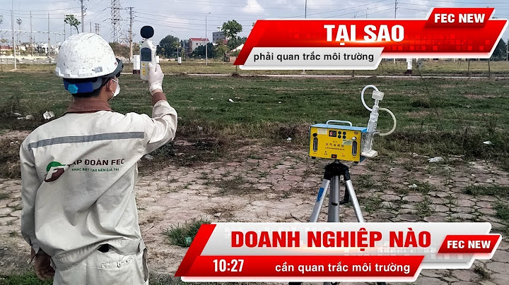 Đánh giá quan trắc môi trường