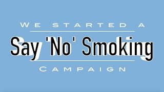 Say 'No' to Smoking Campaign - ISC Doha