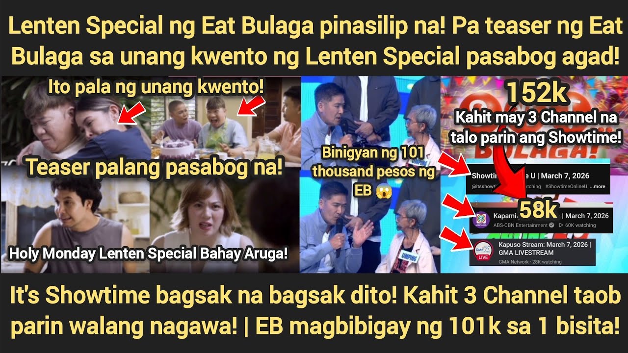 Showtime bumagsak! Trailer ng EB Lenten Special pasabog! Pasilip sa unang kwento niyanig lahat!