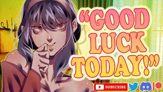 [F4A] Yor Gives You Courage on the First Day of Work [New Job] [Comfort] | AniAni Character Audio RP