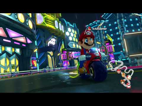 MK8D moment - Mario's big tires FTW ,Instant Karma, Too many OP karts