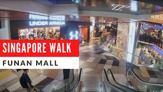 Singapore Walk: Funan Mall October 2020 [4K] Binaural Audio