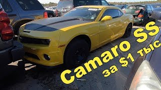 Аукцион копарт.Camaro SS за $1тыс.Copart дешевые авто цены от $100. Bumbelbee 2ss