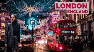 London  January 2023 Walking Tour 4K HDR 60fps