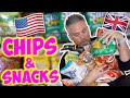 I Tried U.S. Potato Chips & Snacks (WOW - So Different to Ours !)