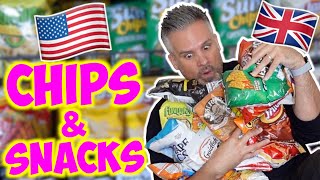 Trying American Snacks  (WOW  So Different to Ours !)