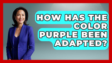 How Has The Color Purple Been Adapted? - Gender Equality Network