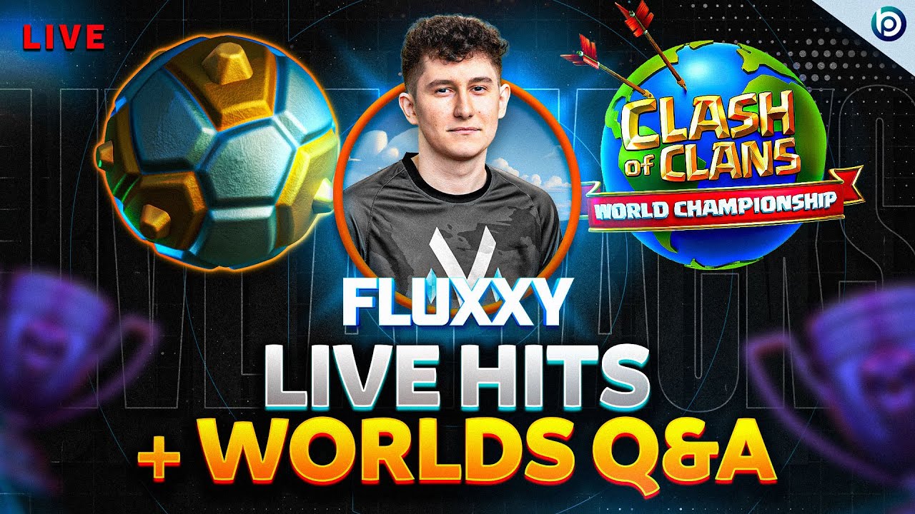 Spiky Ball Live Legend Hits + Worlds Q&A with Fluxxy | TH16 Clash of ...