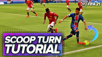 BEST SKILL MOVE IN FIFA 21 ULTIMATE TEAM ** SCOOP TURN TUTORIAL