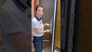 Luxury Invisible Main Door with Smart Lock System | High-Security Architectural Solutions