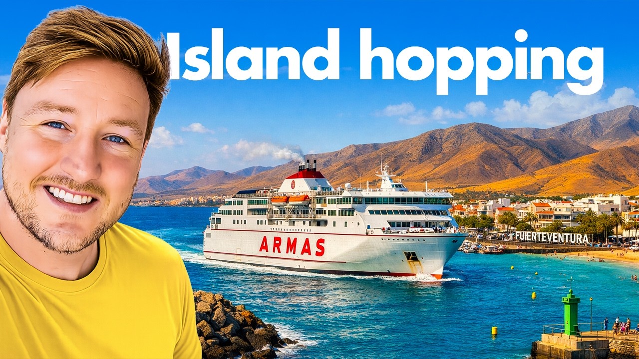 How easy is it to Island Hop in the CANARY ISLANDS? Lanzarote to Fuerteventura