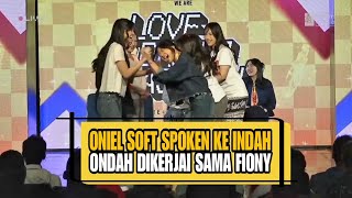Ngakak!! Oniel JKT48 soft spoken ke Indah JKT48, Ondah dikerjai sama Fiony JKT48