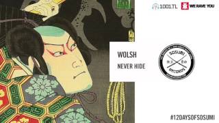 Wolsh - Never Hide (Original Mix) [Sosumi Records]