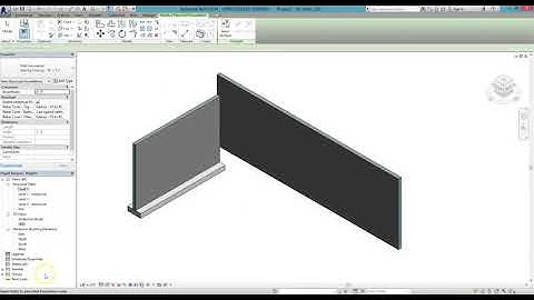 Revit Lesson 11 - Adding Wall Footings