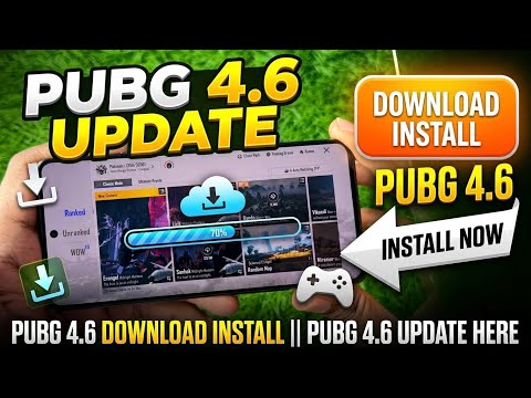 PUBG 4.6 UPDATE || HOW TO UPDATE PUBG 4.6 DOWNLOAD & INSTALL